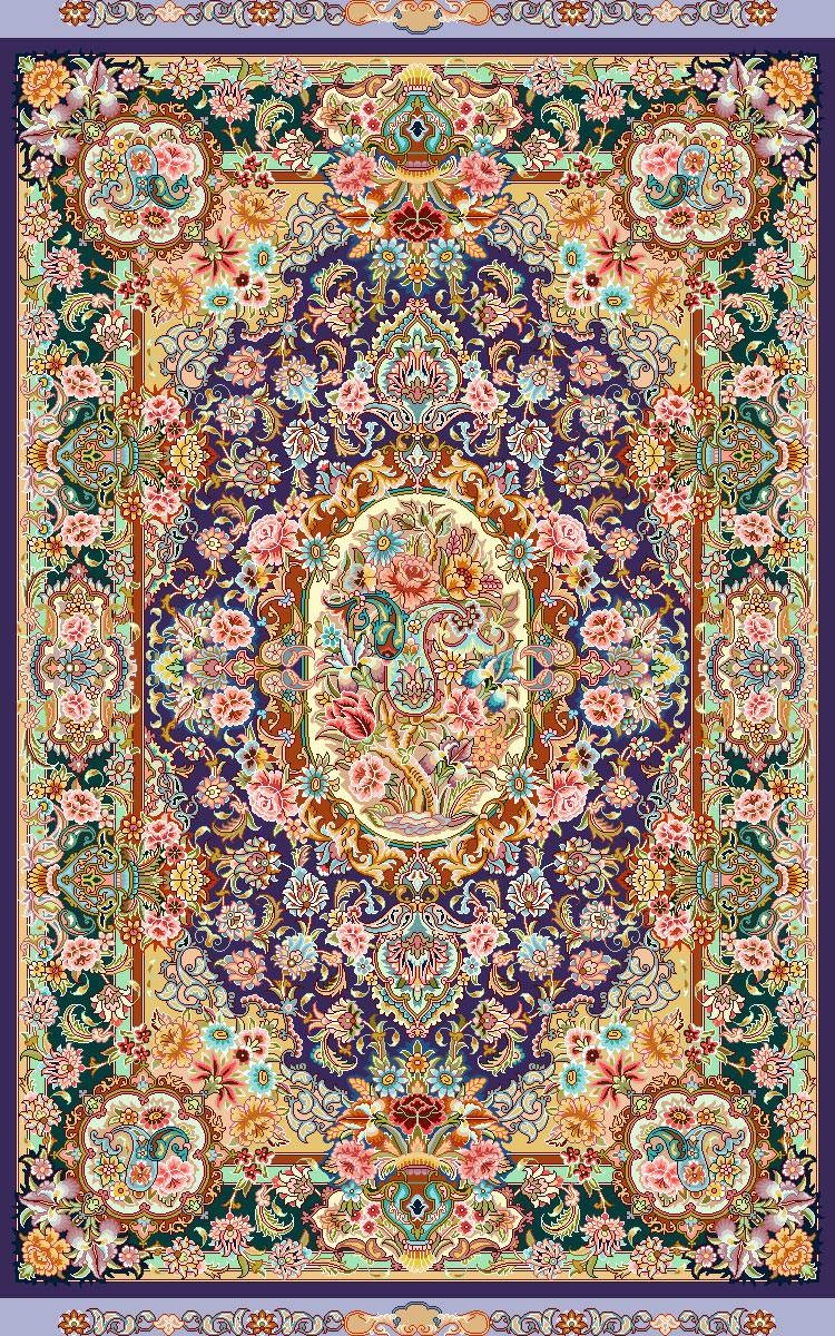 فرش زیبای ایرانی