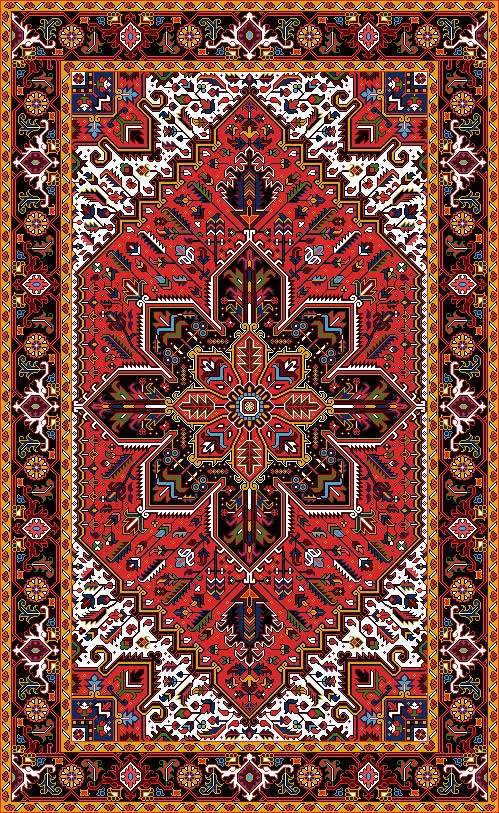فرش نقش ایرانی