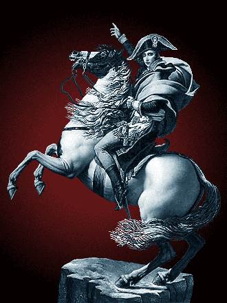 تندیس ناپلئون سوار اسب
