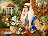 زن ایرانی حافظیه